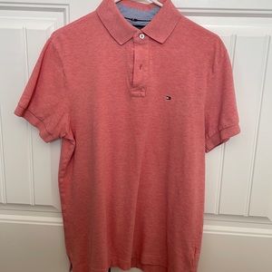 Tommy Hilfiger medium salmon polo